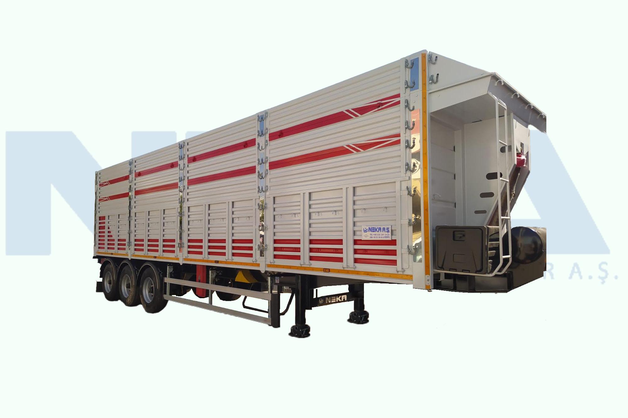 10.60 TIPPER TYPE SEMI-TRAILER WITH COVER