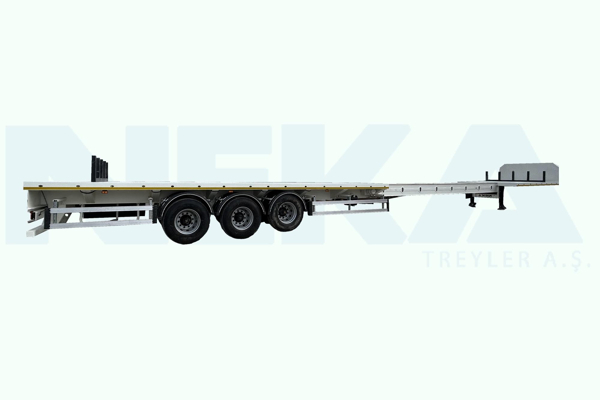 ELONGATED SEMI-TRAILER