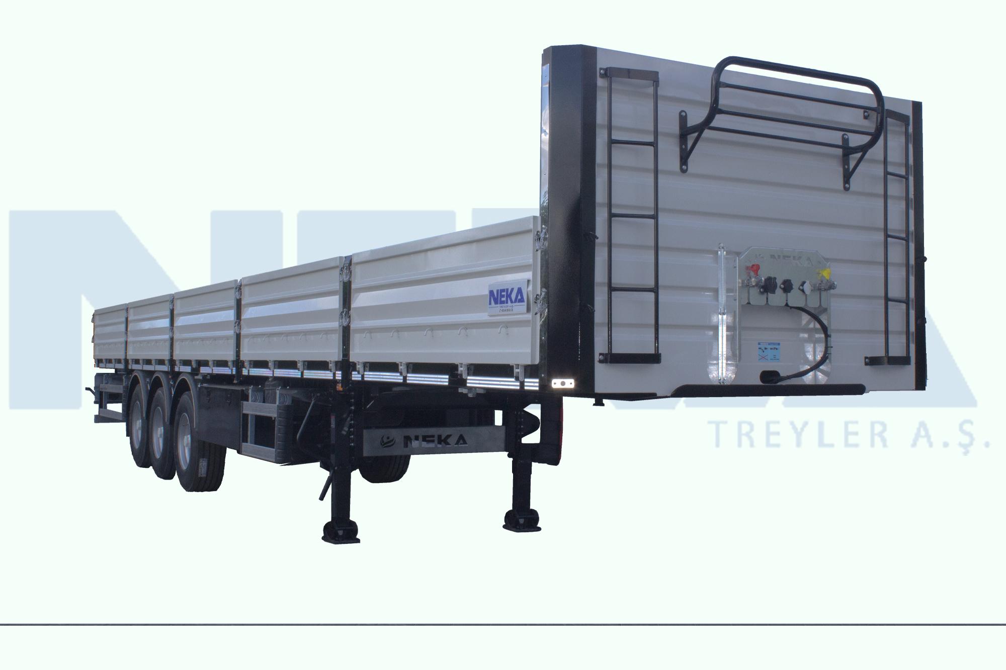 SAL TRAILER OUTBOARD HATCH TYPE SEMI TRAILER